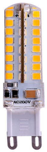 LED G9 3.5w 2835 110/220v Silicone Chandelier Crystal Indoor Lamp Indoor Light New Item House Office Used Energy Saving