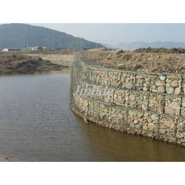 Коробка Gabion провода Galfan делая шириной машины 22kw 4300mm двойную сетку извива