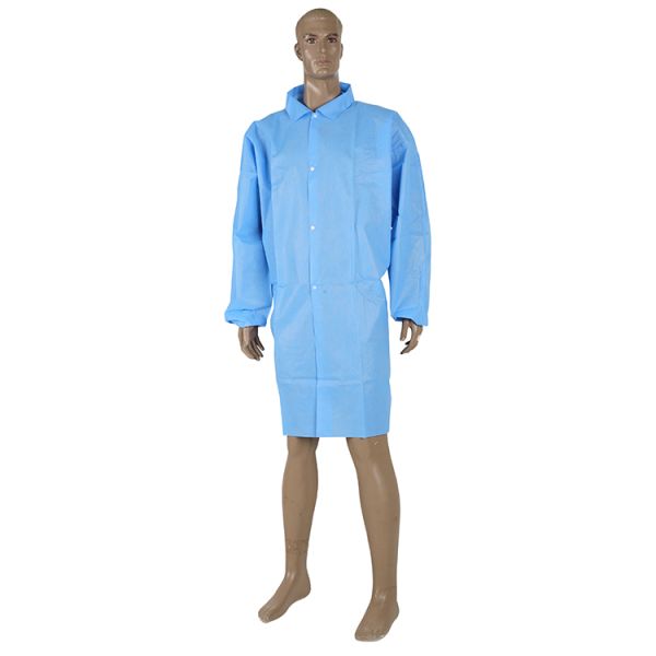 CE Approved Multi Color 120*120cm Disposable Hospital Gowns