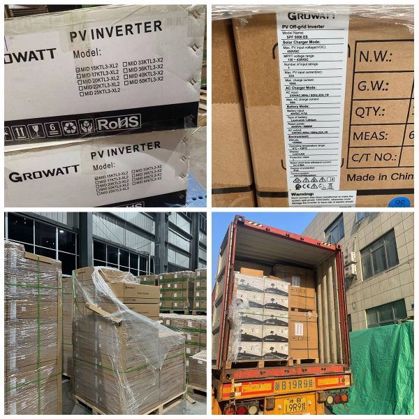 Growatt Inverters 10Kw 12Kw Split Phase Off Grid Hybrid Pure Sine Wave Inverter