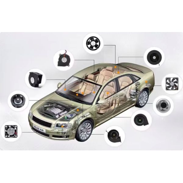 12V 24V Car Exhaust Fan Ventilation Blower Turbo Cooler OEM