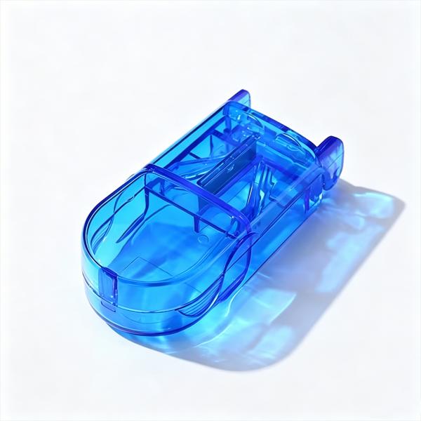 Pocket Tablet Splitter Clear View Pill Cutter Case Smart V Holder Medicine Slicer Device Wholesale Price Vitamin Divider