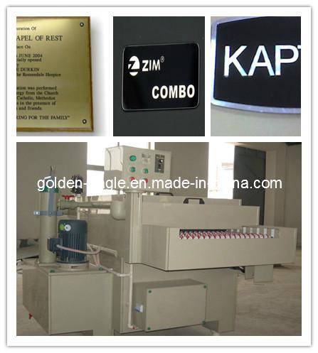 Automatic Metal Label Etching Machine S650 for PP Plate Marking Lettering at Affordable