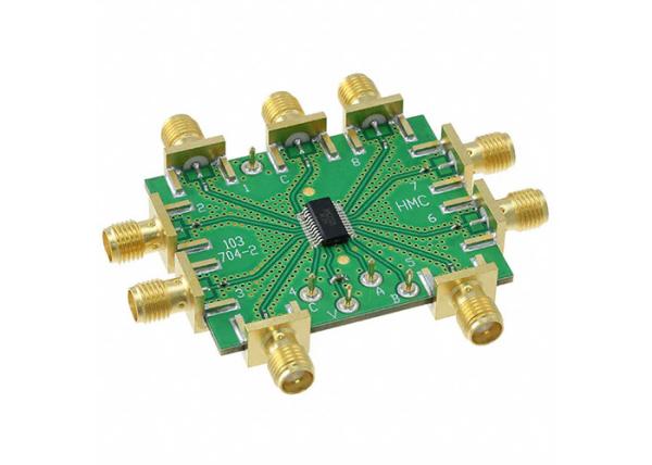 EV1HMC253AQS24 Embedded Solutions 0Hz To 2.5GHz SP8T Switch Evaluation Board