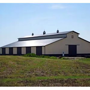 Large Span Modern Steel Frame Building with 50 Years Using Life and Portal Frame