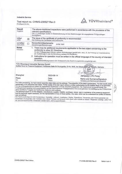PED Certified PSA Nitrogen Generator for Industrial Use
