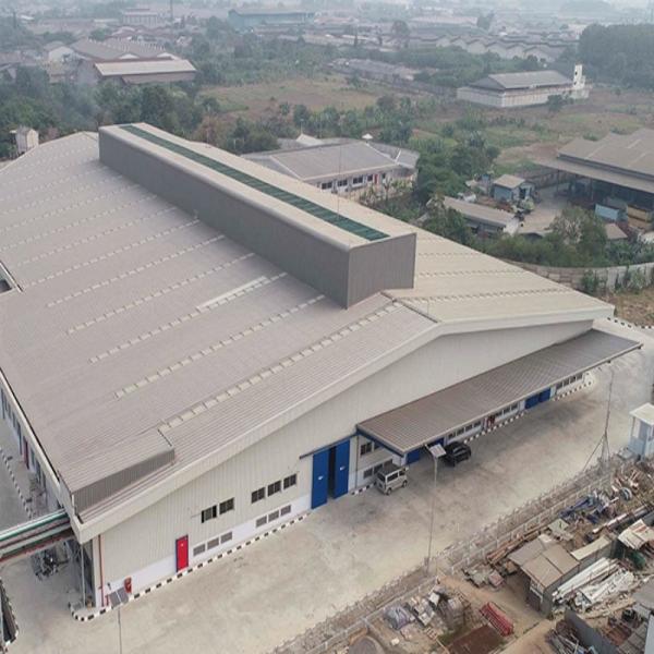 Industrial Bolt Connection Galvanized Metal Building Construction Steel Structure Frame