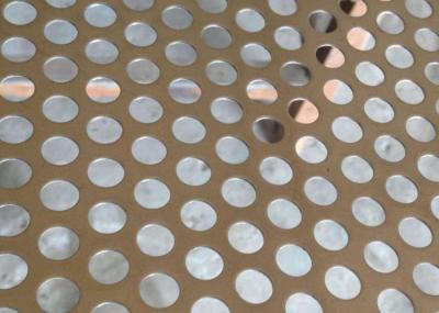 Food Grade 304 Stainless Steel Perforated Metal Sheet AISI Standard
