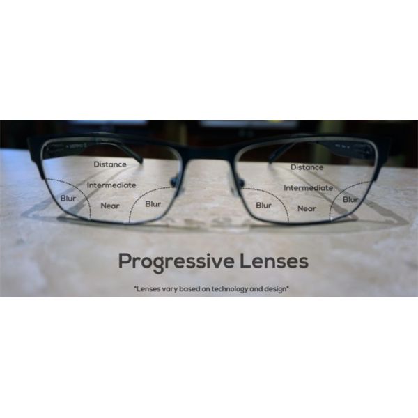 Prescription Progressive Multifocal Lenses HMC Coating 1.56 Refractive Index
