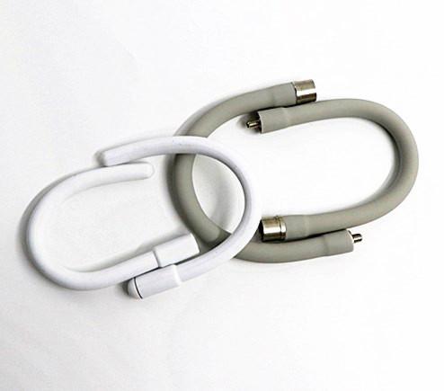 28mm Silicone Flexible Gooseneck Tube , Bendable Stainless Steel Tubing For Lamp