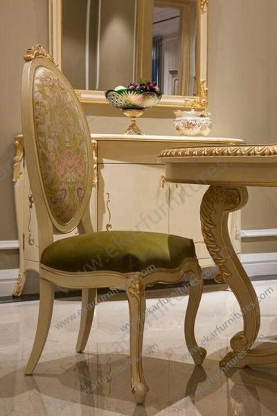 Alibaba Retro french italian leather dining chair