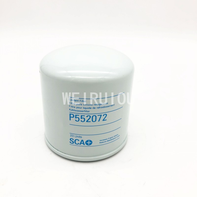 Закрутка строительной техники на фильтре 3318201 P552072 хладоагента воды