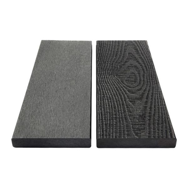 Resilient Coffee Solid Composite Trim Boards For Commercial Streets