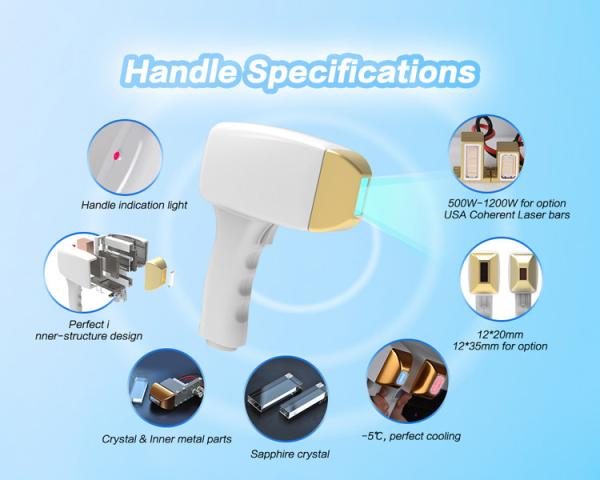 New Professoinal Permanent 808nm Diode Laser Hair Removal Machine