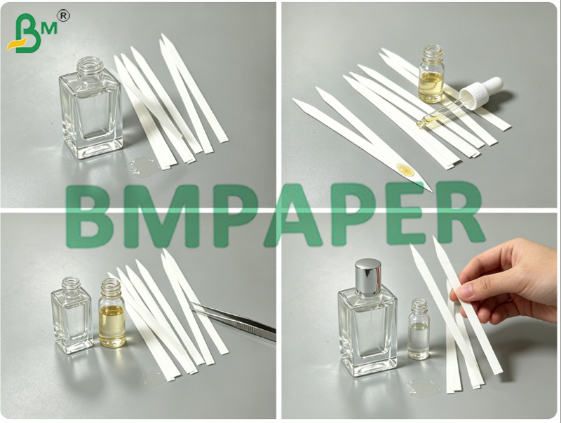 Perfume Blotter Paper Test Strips Neutral Absorbent Paper For Perfume & Essential Oil Smelling