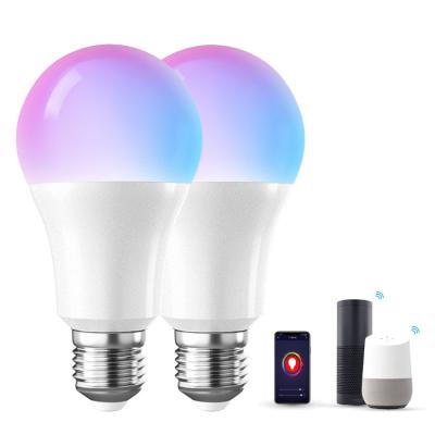 Os bulbos do diodo emissor de luz de 100LM/W 5W 7W 9W 12W E27 E26 B22 Smart Wifi colorem o FCC em mudança do CE ROHS
