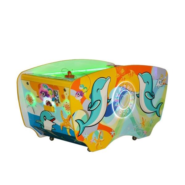 Mini Kids Air Hockey Arcade Machine Coin Operated Indoor For 2 Player