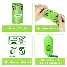 Cornstarch Biodegradable Bag, Compostable Bag For Home And Community, Kitchen Custom vest carrier singlet bags