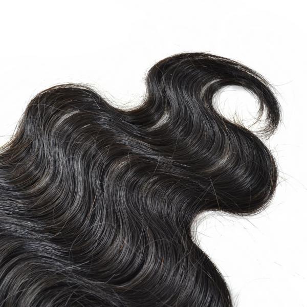 4x4 Swiss Lace Top Closure , Medium Brown Weave Closure With Natural Part