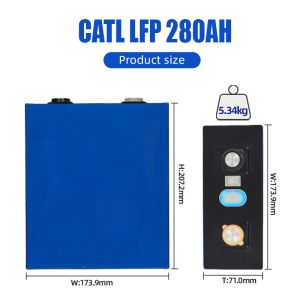 6000 Cycles CATL 280AH Prismatic Lithium Lifepo4 Battery for DIY Kits
