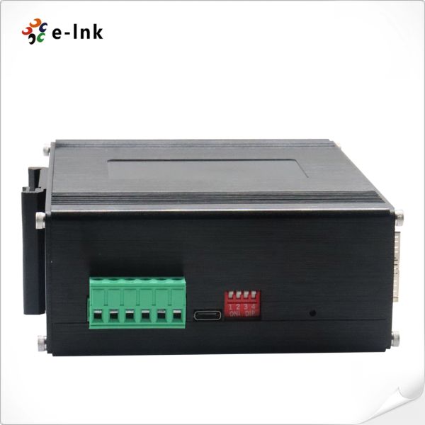 Industrial L2+ Managed PoE Ethernet Switch 1000M 8 x PoE + 2 x SFP Port DIN rail