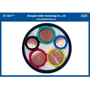 Кабель ПВК бронированный, кабель Мулти ядра медный расклассифицировал напряжение тока 0.6/1кВ (КУ/ПВК/ЛСЗХ/СТА)