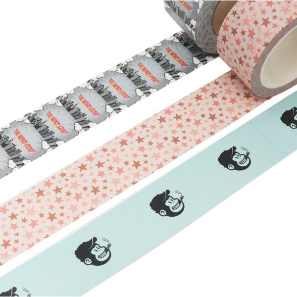 Printed BOPP Self-Adhesive Waterproof Hot Melt Tape Pressure Sensitive for Bag Sealing Parcel Shipping & Packing