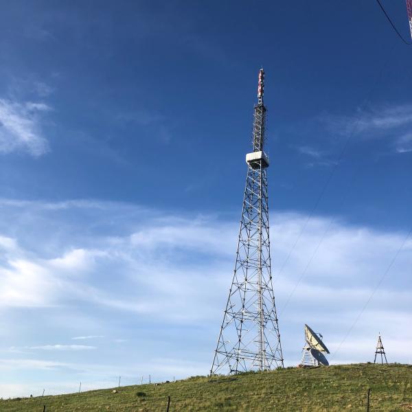 30m/S Triangular Self Supporting Lattice Tower Telecom