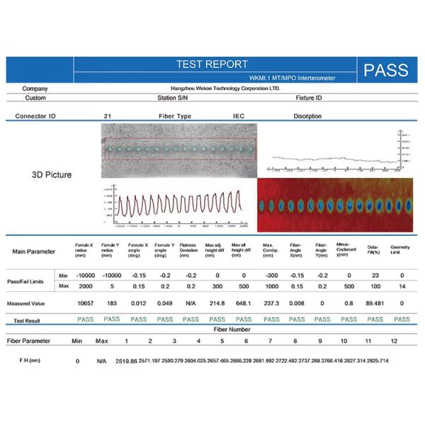 CLX-MT12 teste de fibra experimental interferômetro óptico 3d interferômetro de fibra óptica