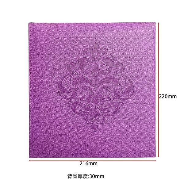 Aper вырезает сердцевина из подгонянной вискозы фотоальбома кармана крышки 6 дюймов кожаной