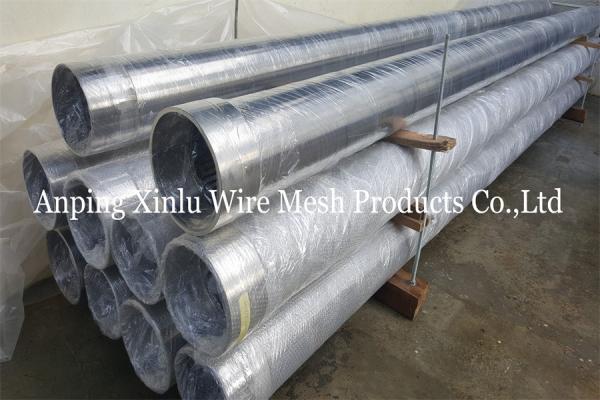 8-5/8 50bar Stainless Steel 304/316 Wedge Wire Water Well Screen Pipe For Water Supply