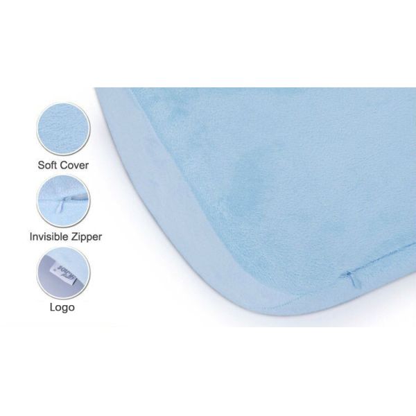 Posture Corrector Alleviates Pain Back Support PU Waist Lumbar Support Cushion For Office Chair