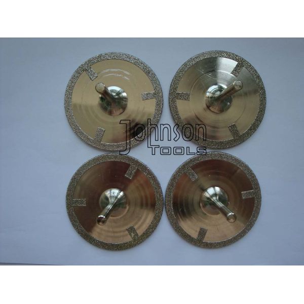EP Disc 15 Electroplated Diamond Grinding Wheels with Shank for polyester resin calcium carbonat and fibre glass