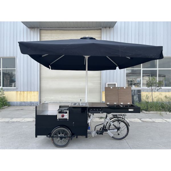 Customized Cooking Equipment Food Vending Truck Cart for Fast Food Making