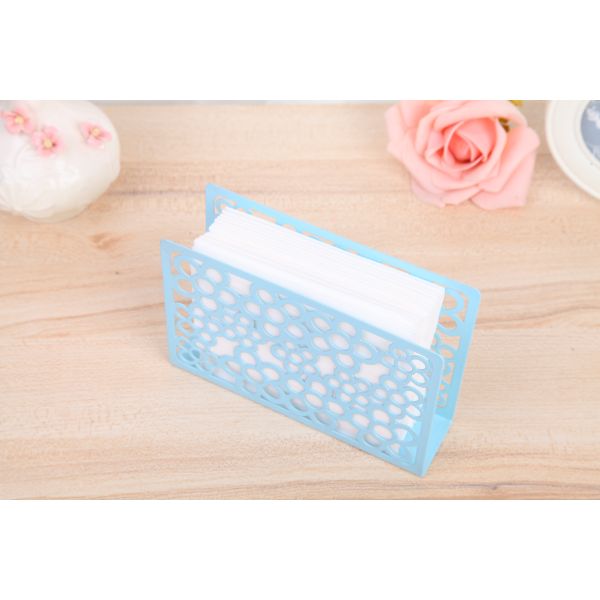 Изготовленный на заказ бумажный держатель салфетки металла, держатель ткани металла для домашнего оформления