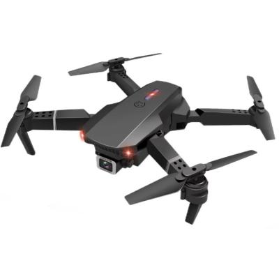 Quadcopter UAV dobrável com câmera de helicóptero AeroScope HUGTEC E88 PRO HD FPV Bateria de drone 3.7V 1800MAH Preto cinza