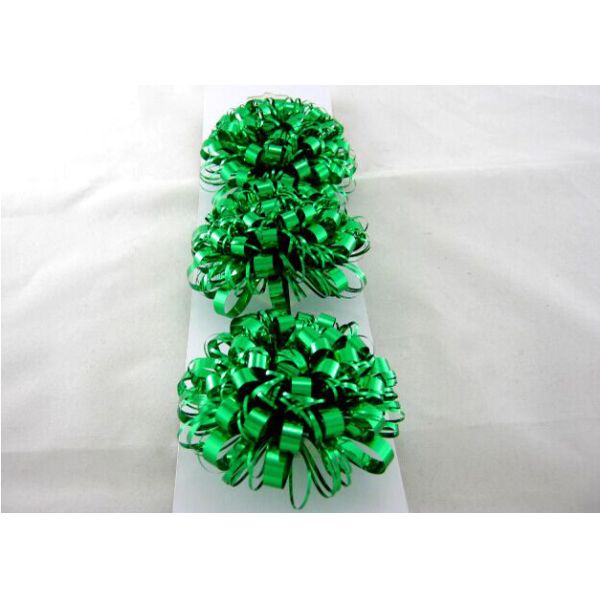 Silver Green Yellow Hand made Fancy Bows for Gift packing and Christmas decoration