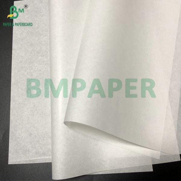 60gsm White MG Calendared Kraft Paper For Food Take Away Bags 60 гр. Белая МГ Календарная крафт-бумага для пищевых пакетов