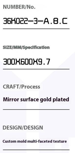 300x600mm Mirror Surface Green Ceramic Wall Tile for Bathroom