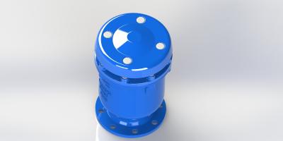 Válvula de escape de pressão de aço inoxidável do ar para a conexão da linha e da flange do sistema de águas residuais