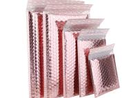 Bolsa de envío de burbujas recubierta de aluminio, engrosada, a prueba de golpes, autosellante para envío