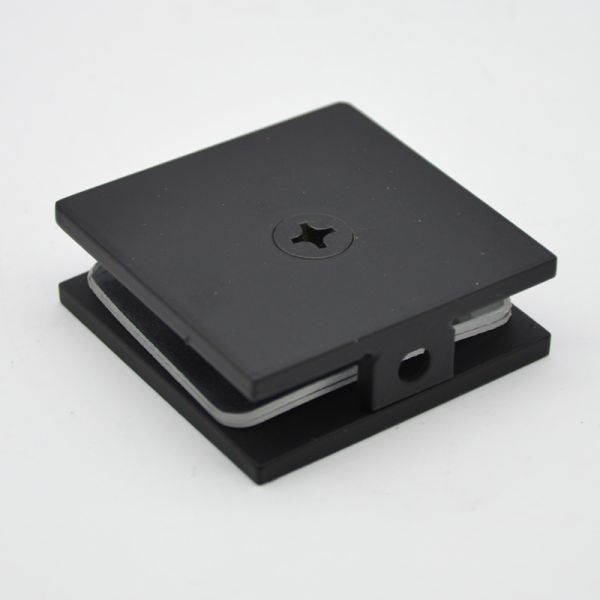 Stainless steel Glass Clip 0 degree RS2303, 51X51mm, material SS304, SS201 satin, mirror, golden, black