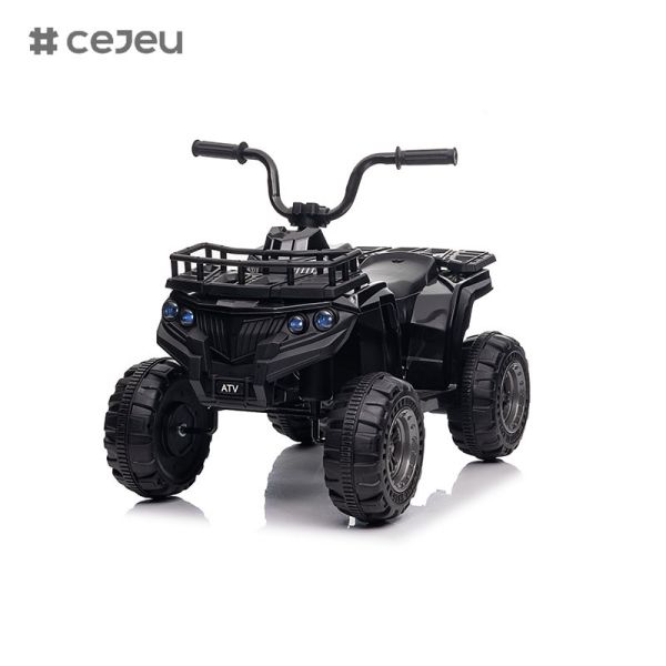 24V Kids Ride on ATV , 2* 390W Motor 4.5AH Battery Powered Electric Car w/Lights, High & Low Speed, Music, Boys Girls
