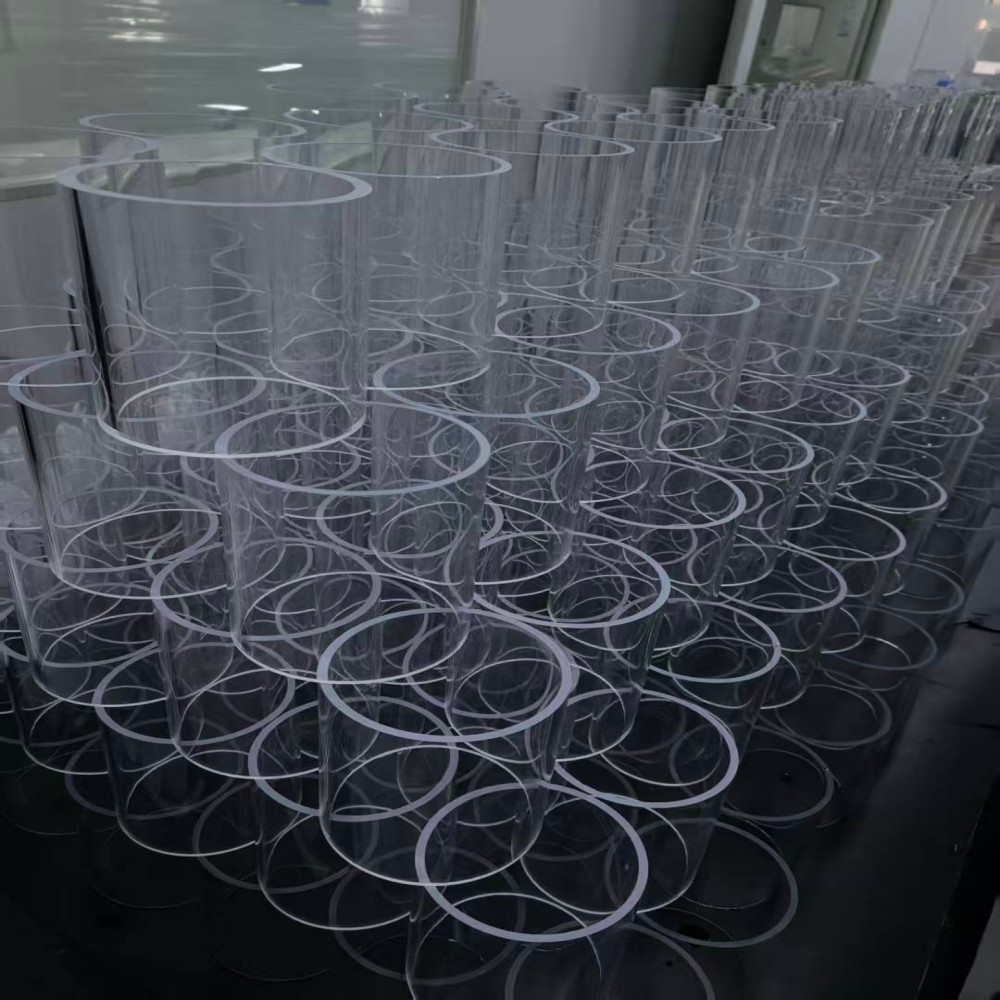 All Dimension Quartz Glass Test Tube High Purity Transparent Heater Thermal Resistant