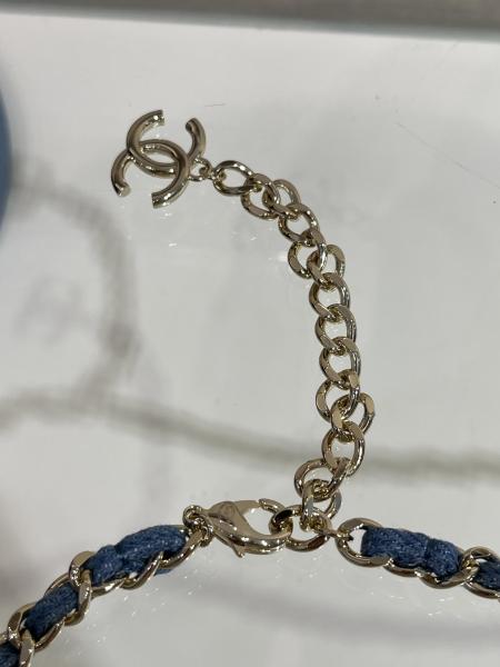 Lightwieght Luxury Statement Necklaces Blue Denim Luxury Fashion Necklace