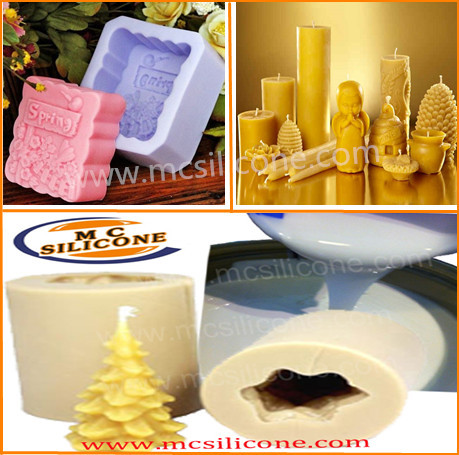 Complex Candle Mold Making RTV Silicone Rubber