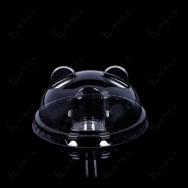 Bubble Tea PET Yogurt Milktea Cups U Shaped Plastic Cup for Coffee Shops Promotion
