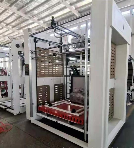 33Kw 38kw Corrugated Box Lamination Machine , High Speed Flute Laminator