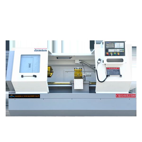 CK6160x1500mm Metal CNC Turning Flat Bed Lathe Machine