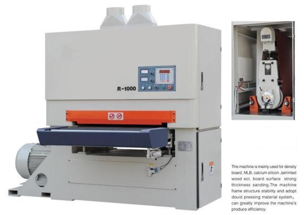 RPS1300R-R Lacquer wooden board sanding machine wide belt sander max. working width 1300mm